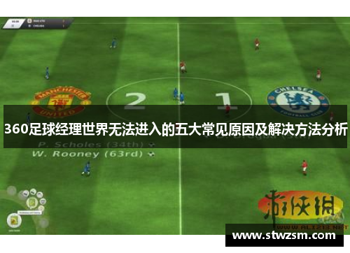 360足球经理世界无法进入的五大常见原因及解决方法分析